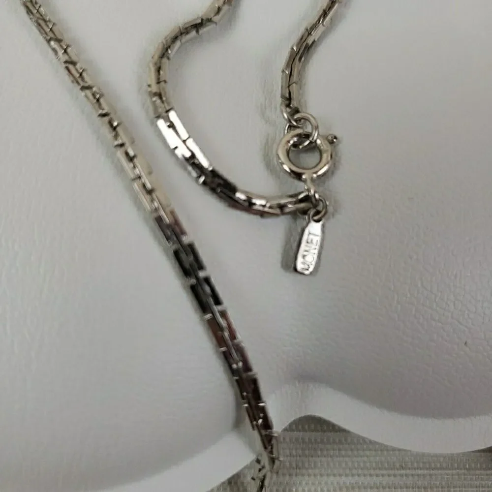 Monet vtg silver